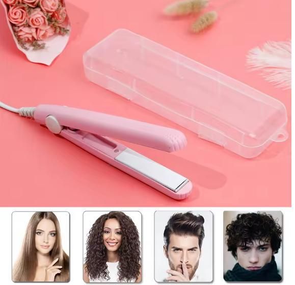Hair Straightener and Curler 2-in-1 Mini